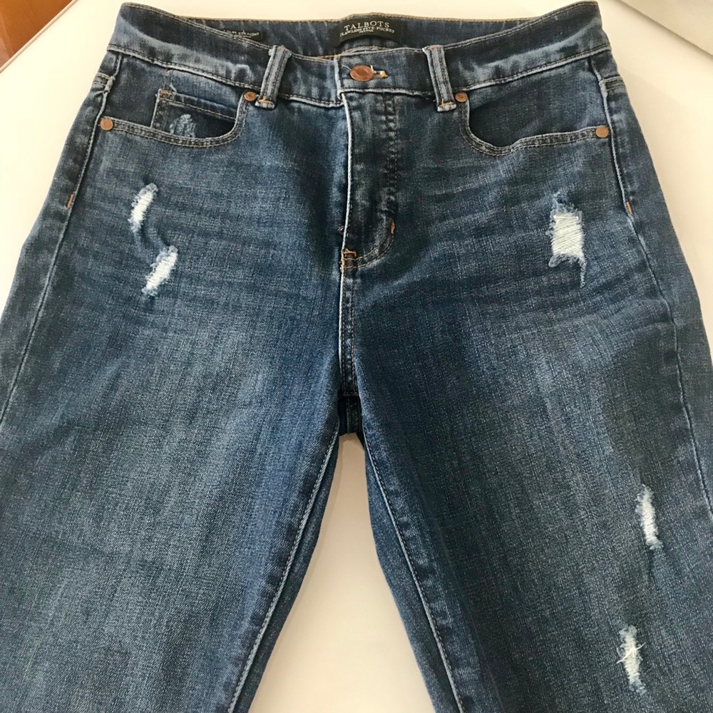 Jean capris pants